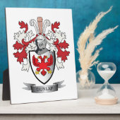 Dunlap Family Crest Coat. Fotoplaat (Zijkant)