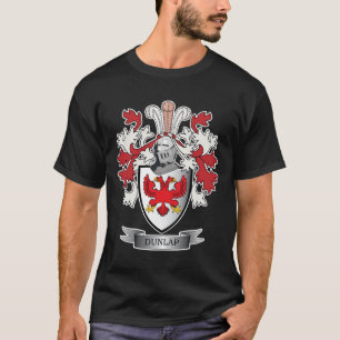Dunlap Family Crest Coat of Arms T-shirt