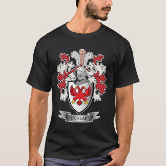 Dunlap Family Crest Coat of Arms T-shirt