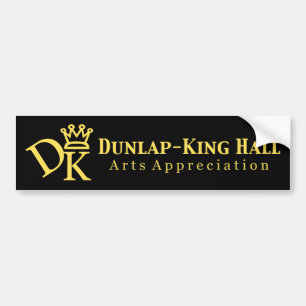 Dunlap King Hall V.2 Bumpersticker