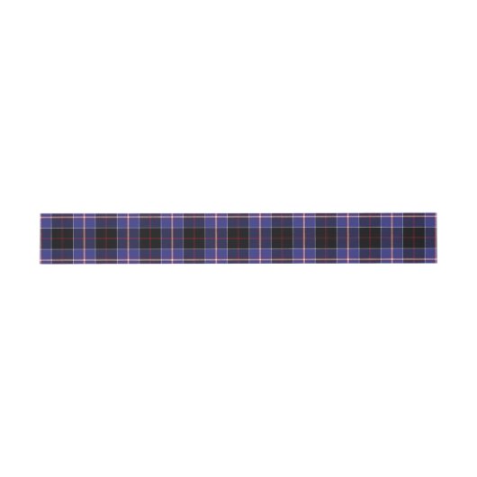 Dunlap Schotse Tartan Belly Band Uitnodigingen Wikkel (Vlak)