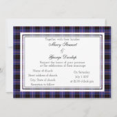 Dunlap Scottish Wedding Invitation Kaart (Voorkant)