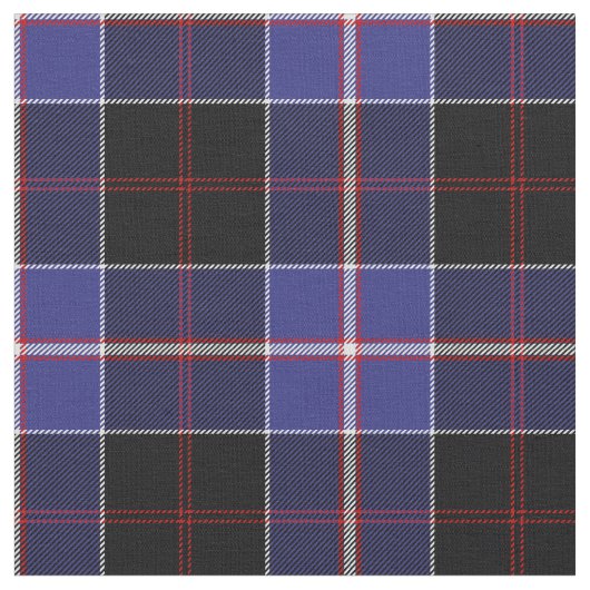 Dunlap Tartan Print Stof (Close Up)