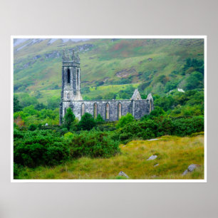 Dunlewey Kerk Poster Historisch Donegal Ierland