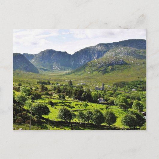 Dunlewy Mountains Ierland Briefkaart (Voorkant)