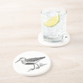 Dunlin Zandsteen Onderzetter (Zijkant)