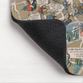 Dunlop map - Literary Landmarks of Central London Muismat (Hoek)