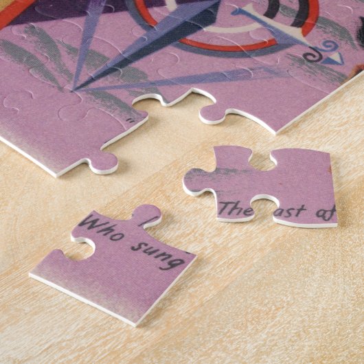 Dunlop Map of Central Scotland Legpuzzel (Zijkant)