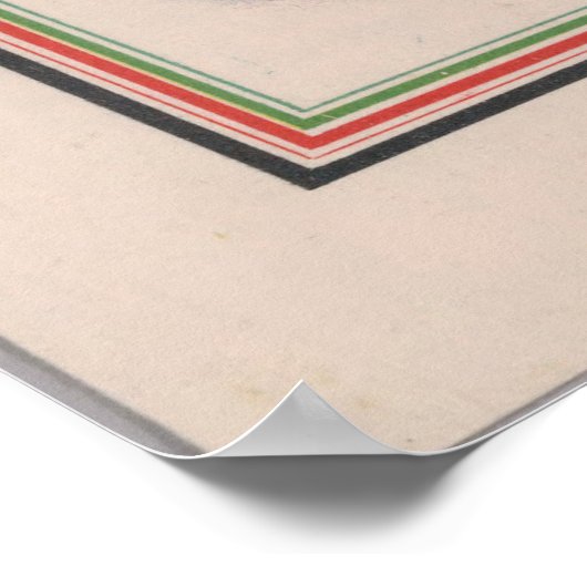 Dunlop Map of Central Scotland Poster (Hoek)