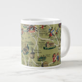 Dunlop Map of Shakespeare Country, Engeland Grote Koffiekop (Voorkant rechts)