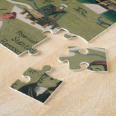 Dunlop Map of Shakespeare Country, Engeland Legpuzzel (Zijkant)