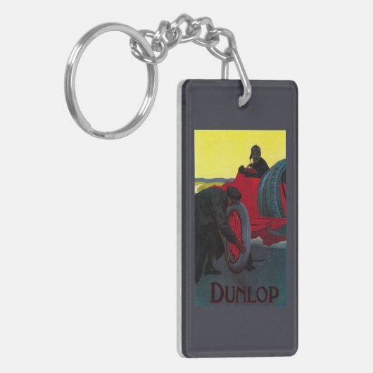 Dunlop  PosterEurope Sleutelhanger (Voorkant Links)