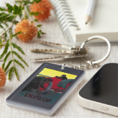 Dunlop PosterEurope Sleutelhanger (Voorkant Rechts)