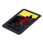 Dunlop Vintage PosterEurope Magneet (Linkerzijde)