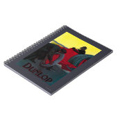 Dunlop Vintage PosterEurope Notitieboek (Linkerzijde)