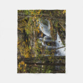 Dunloup Creek Falls | West Virginia Fleece Deken (Voorkant)