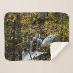 Dunloup Creek Falls   West Virginia Sherpa Deken