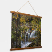 Dunloup Creek Herfsten | West Virginia Hangend Wandkleed (Gebogen)