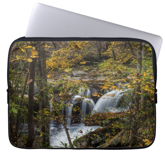 Dunloup Creek Herfsten | West Virginia Laptop Sleeve (Voorkant)