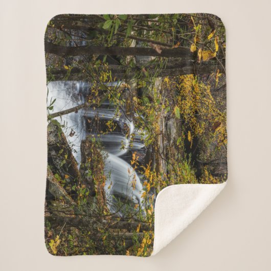 Dunloup Creek Herfsten | West Virginia Sherpa Deken (Voorkant)