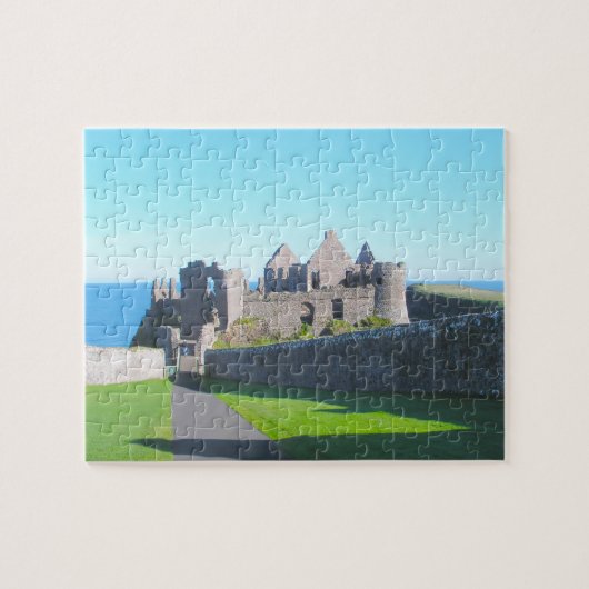 Dunluce Castle Antrim Ierland Legpuzzel (Horizontaal)