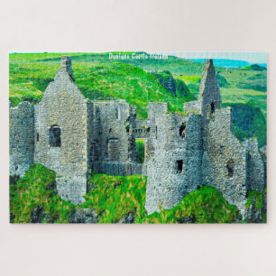 Dunluce Castle Antrim Ierland Legpuzzel