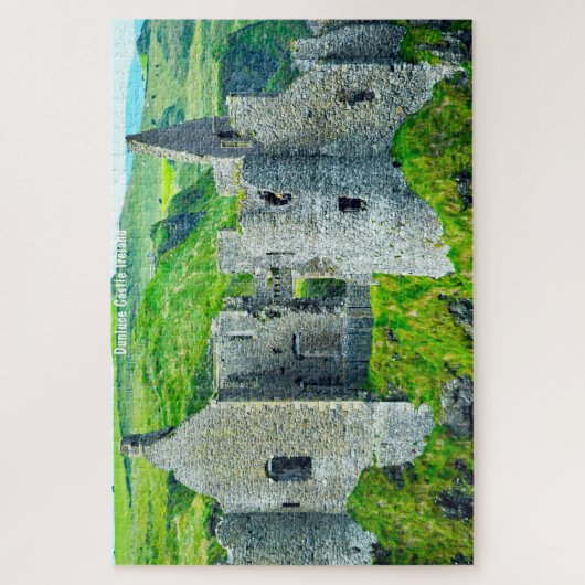 Dunluce Castle Antrim Ierland Legpuzzel (Verticaal)