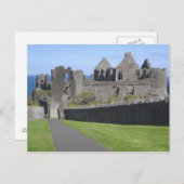 Dunluce Castle bij Bushmills en Portrush, 2 Briefkaart (Voorkant / Achterkant)
