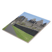 Dunluce Castle bij Bushmills en Portrush, 2 Tegeltje (Zijkant)