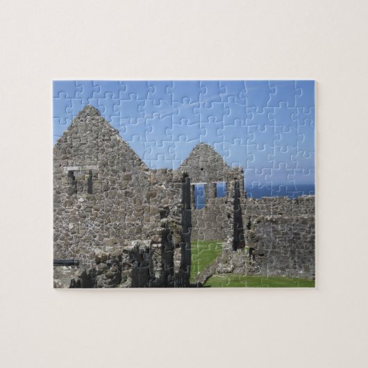 Dunluce Castle bij Bushmills en Portrush, Legpuzzel (Horizontaal)