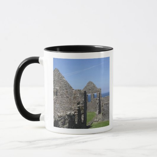 Dunluce Castle bij Bushmills en Portrush, Mok (Links)