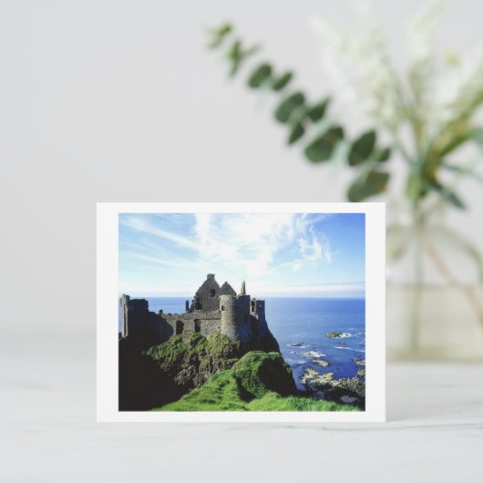 Dunluce Castle Briefkaart (Staand voorkant)