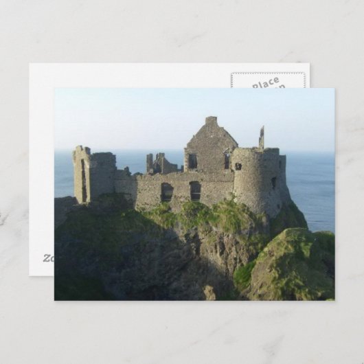 Dunluce Castle, Briefkaart Ierland (Voorkant / Achterkant)