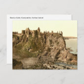 Dunluce Castle, County Antrim Briefkaart (Voorkant / Achterkant)