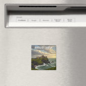 Dunluce Castle Noord-Ierland Reizen Magneet (Insitu (Vaatwasser))