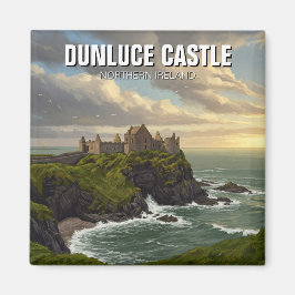 Dunluce Castle Noord-Ierland Reizen Magneet