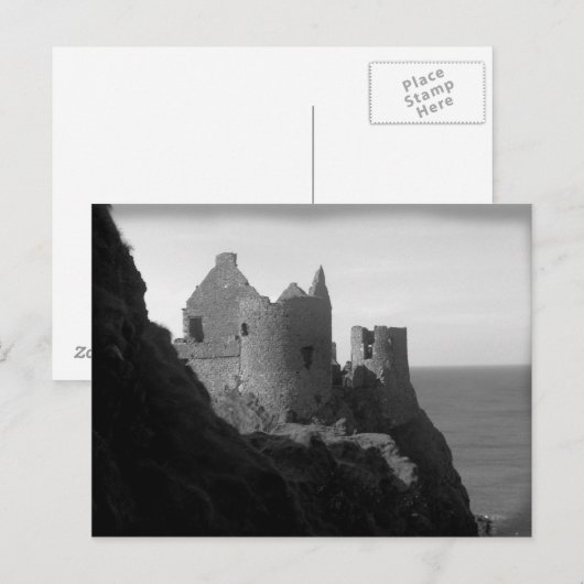 Dunluce Castle Northern Ireland Briefkaart (Voorkant / Achterkant)