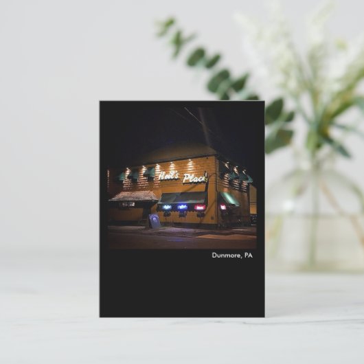 Dunmore, PA - Heil's Place Briefkaart (Staand voorkant)