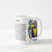 Dunn Family Coat of Arms Mok (Voorkant rechts)