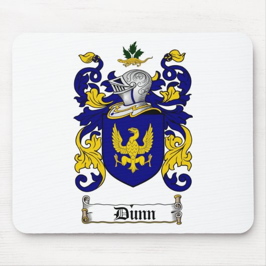 DUNN FAMILY CREST - DUNN COAT WAPENS MUISMAT (Voorkant)