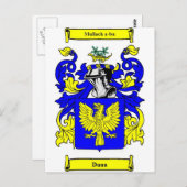 Dunn (Ierse) wapenstilstand Briefkaart (Voorkant / Achterkant)