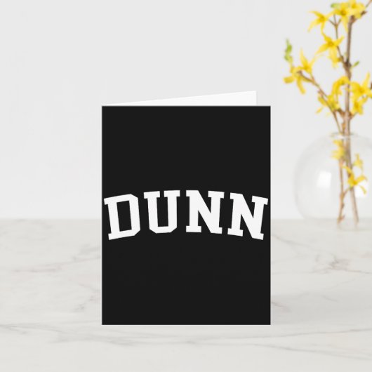 Dunn kaart (Gele Bloem)