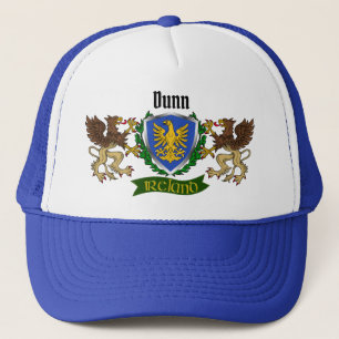 Dunn/O'Dunn Irish Shield gepersonaliseerd Trucker Pet