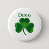 Dunn Shamrock Ronde Button 5,7 Cm (Voorkant)