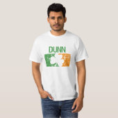 Dunn Surname Clover T-shirt (Voorkant volledig)