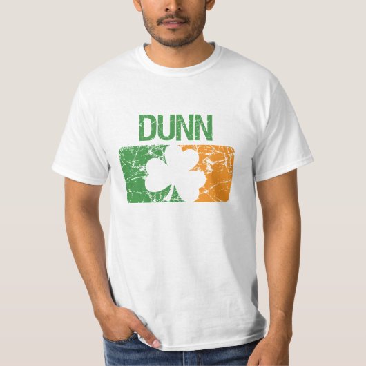 Dunn Surname Clover T-shirt (Voorkant)