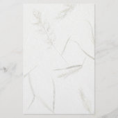 Dunne blades van gras, Japans rijstpapier Briefpapier (Voorkant)