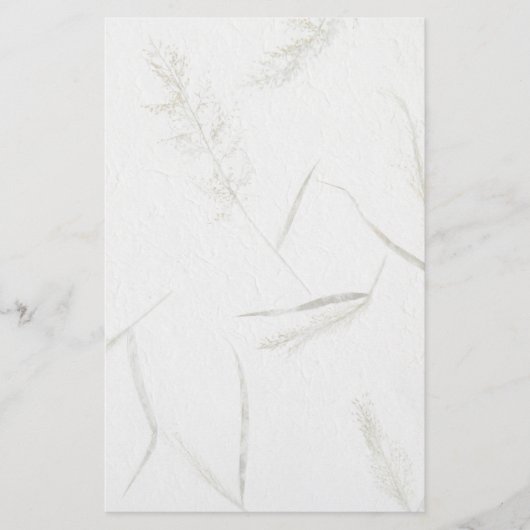 Dunne blades van gras, Japans rijstpapier Briefpapier (Voorkant)