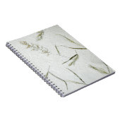 Dunne blades van gras, Japans rijstpapier Notitieboek (Rechterzijde)