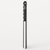 Dunne Blauwe Lijn Amerikaanse Vlag Decoratie Case-Mate iPhone Case (Achterkant/links)